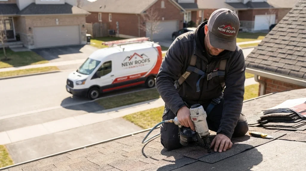 New Roofs Hamilton residential roof installation Hamilton home