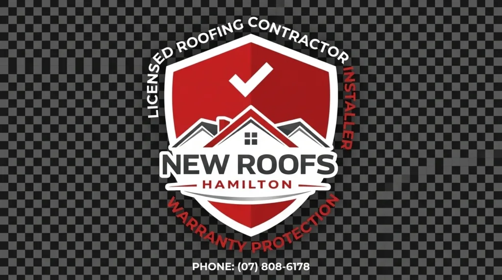 New Roofs Hamilton quality and reliability trust badge
